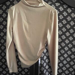 Elegant Cream Women's Top